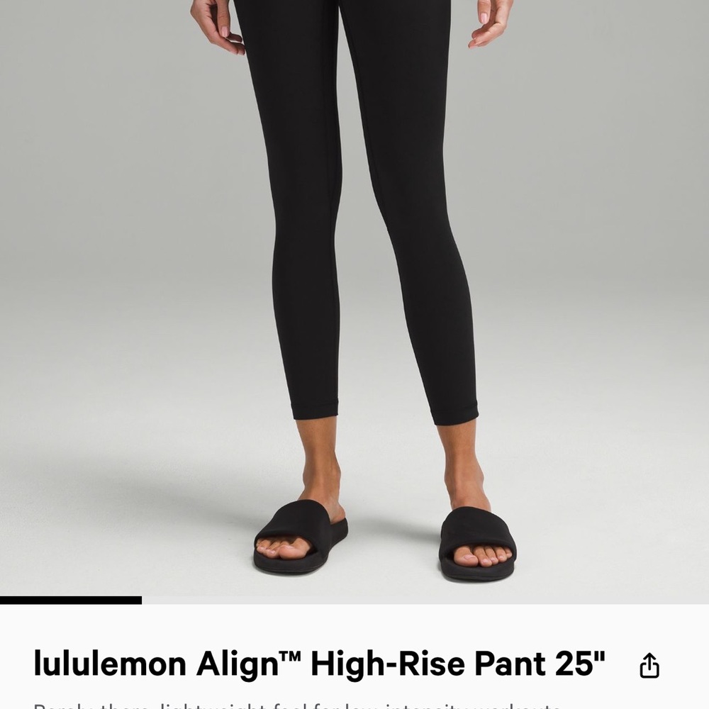 Lululemon Align High Rise 25” Leggings